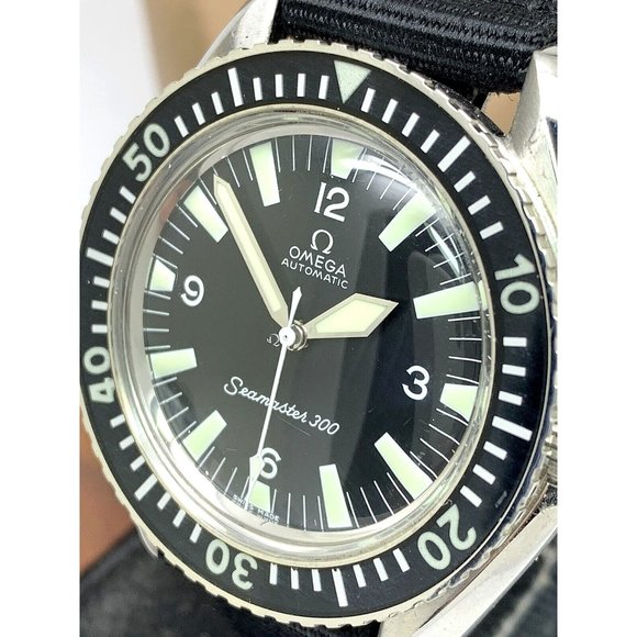 Omega Other - Omega Seamaster 300 Men's Watch 165.024 Swiss Automatic 1967 Vintage Bla…